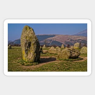 Castlerigg Stone Circle, UK (17) Sticker